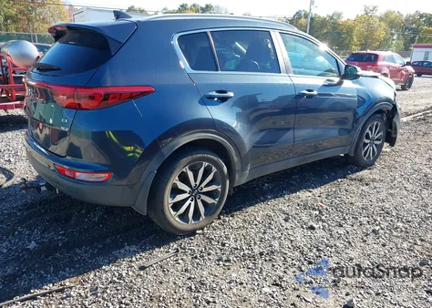 2017 Kia Sportage Ex z USA, uszkodzony, nr VIN KNDPNCAC3H7163822